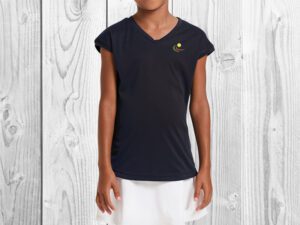 Girl's V-neck Top